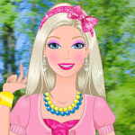 Barbie Garden Girl
