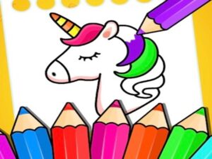 coloring book for kids painting and drawing