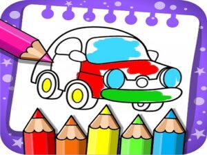 coloring games coloring book painting glow draw