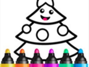 drawing christmas for kids draw color