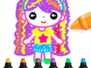 drawing games for girls color and glitter