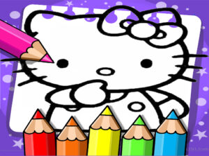 hello kitty coloring book