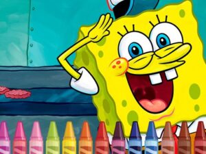 sponge bob coloring